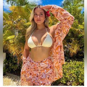 LSPACE Revolve Bathing Suit Cover up Skirt